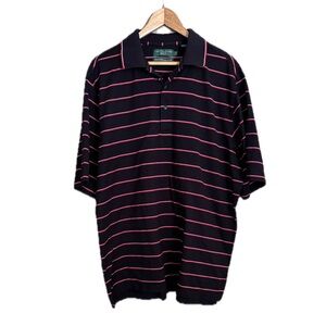 Golf Jack “Nicklaus Golf” Navy/White/Red Polo 100% Twice Mercerized Cotton Sz XL